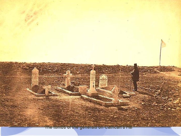 The tombs of the generals on Cathcart's Hill 