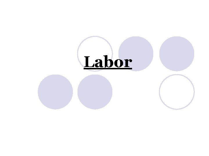 Labor 