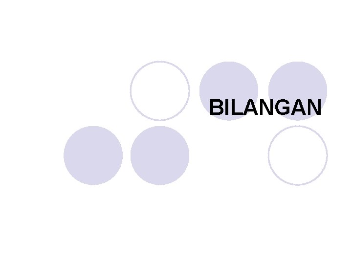 BILANGAN 