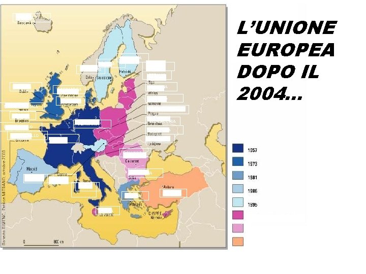 ISLANDA FINLANDIA SVEZIA NORVEGIA ESTONIA LETTONIA IRLANDA LITUANIA DANIMARCA POLONIA HOLANDA GRANBRETAGNA L’UNIONE EUROPEA