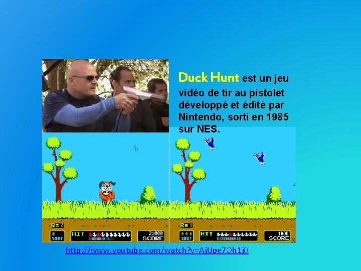 Duck Hunt est un jeu vidéo de tir au pistolet développé et édité par