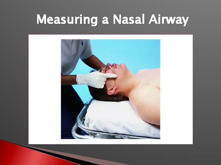 Measuring a Nasal Airway 