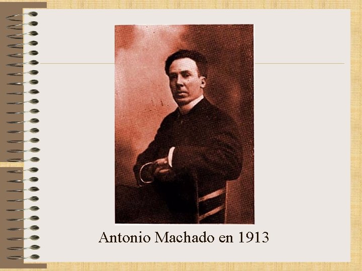 Antonio Machado en 1913 