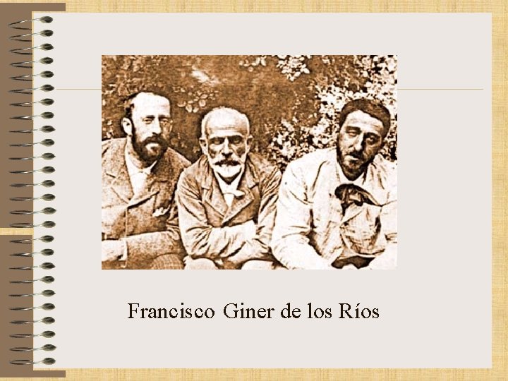 Francisco Giner de los Ríos 