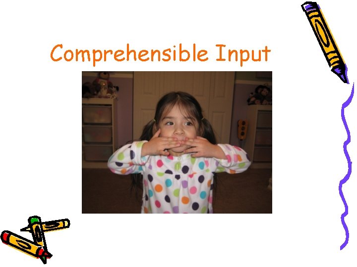 Comprehensible Input 