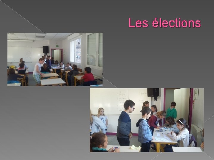 Les élections 