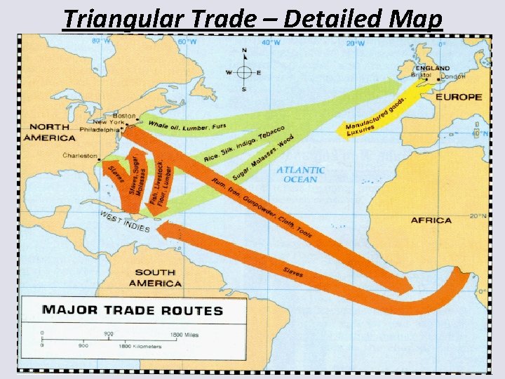 Triangular Trade – Detailed Map 