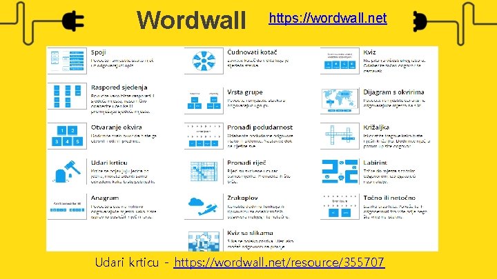 Wordwall https: //wordwall. net Udari krticu - https: //wordwall. net/resource/355707 