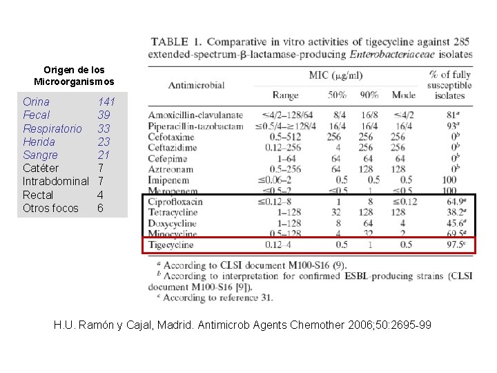 Origen de los Microorganismos Orina Fecal Respiratorio Herida Sangre Catéter Intrabdominal Rectal Otros focos