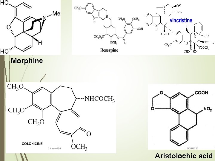 23 Morphine Chem=465 11/28/2020 Aristolochic acid 