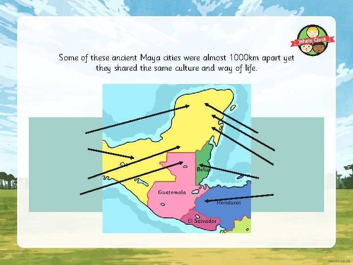 Some of these ancient Maya cities were almost 1000 km apart yet they shared Some of these ancient Maya cities were almost 1000 km apart yet they shared