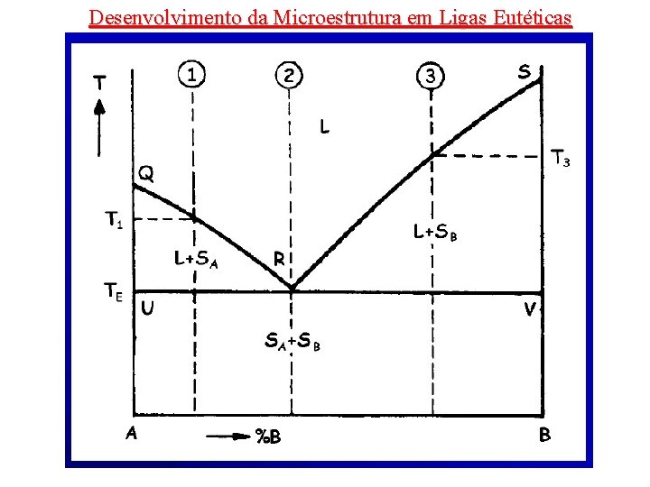 Desenvolvimento da Microestrutura em Ligas Eutéticas 