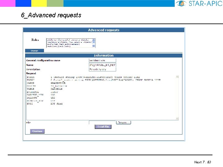 6_Advanced requests Next 7. 83 