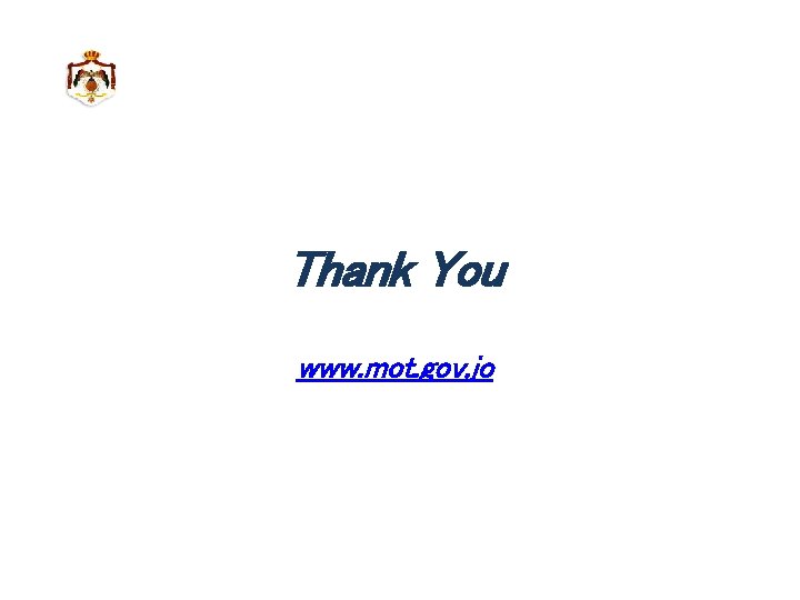 Thank You www. mot. gov. jo 