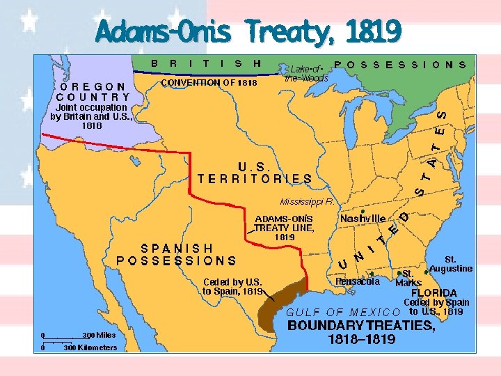 Adams-Onis Treaty, 1819 