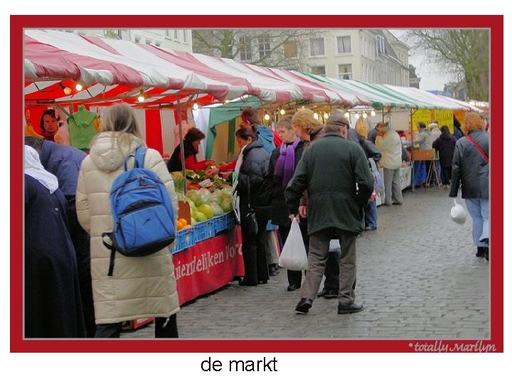 de markt 