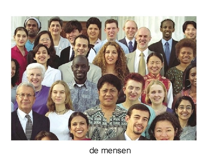 de mensen 