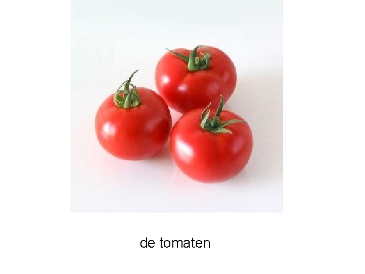 de tomaten 