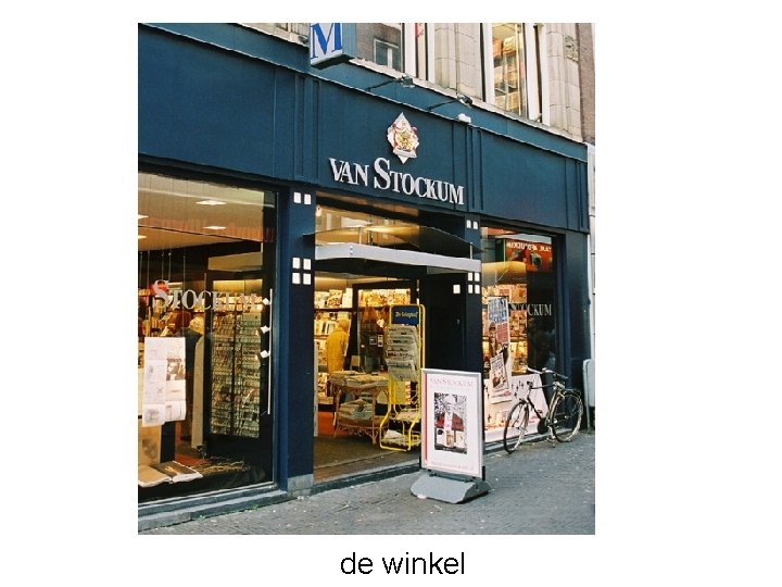 de winkel 