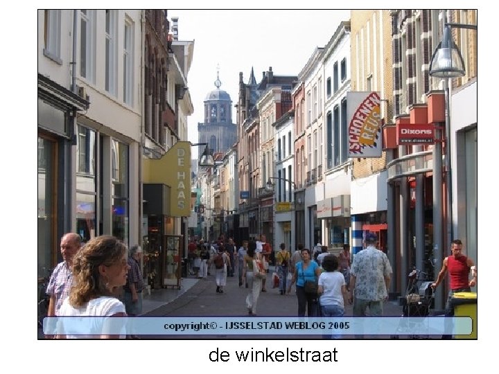 de winkelstraat 