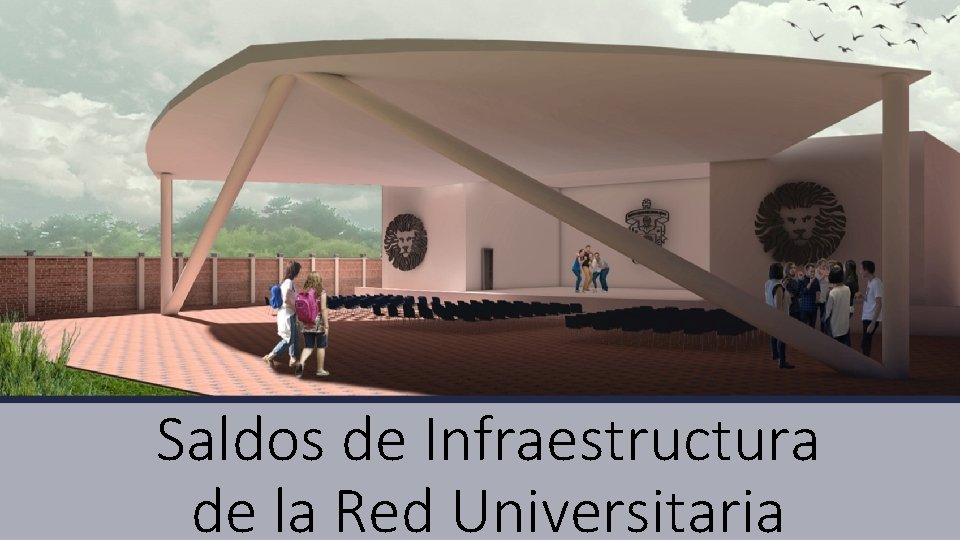 Saldos de Infraestructura de la Red Universitaria 