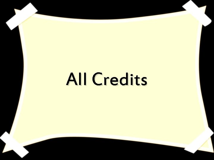 All Credits 