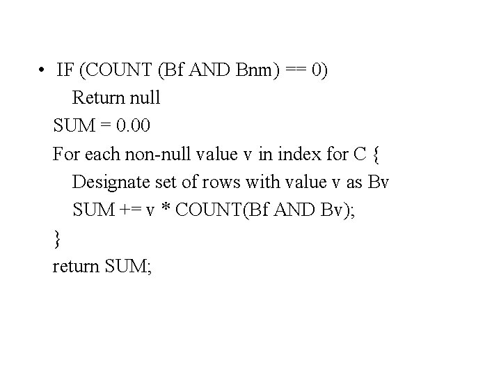 Variant Indexes Specialized Indexes Data Warehouses Are Large