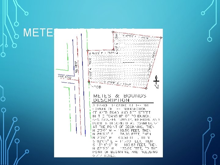 METES AND BOUNDS 