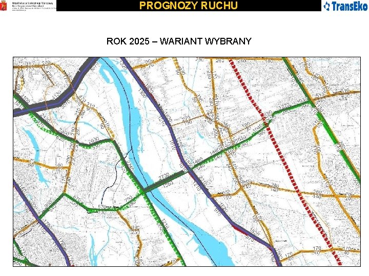 PROGNOZY RUCHU ROK 2025 – WARIANT WYBRANY 