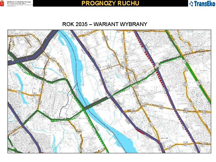 PROGNOZY RUCHU ROK 2035 – WARIANT WYBRANY 