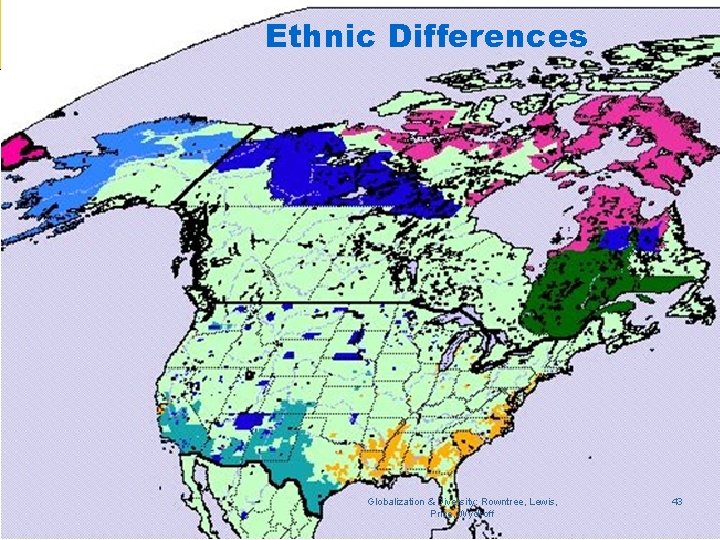 Ethnic Differences Globalization & Diversity: Rowntree, Lewis, Price, Wyckoff 43 