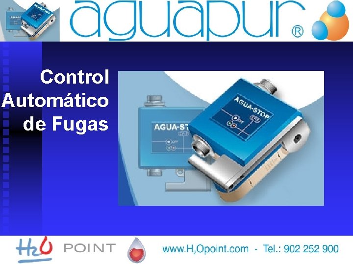 Control Automático de Fugas AGUA STOP 