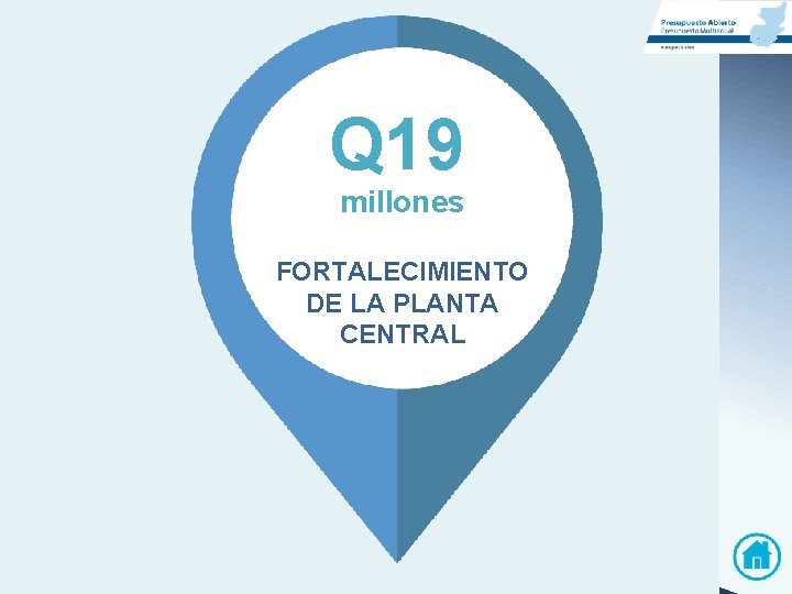 Q 19 millones FORTALECIMIENTO DE LA PLANTA CENTRAL 