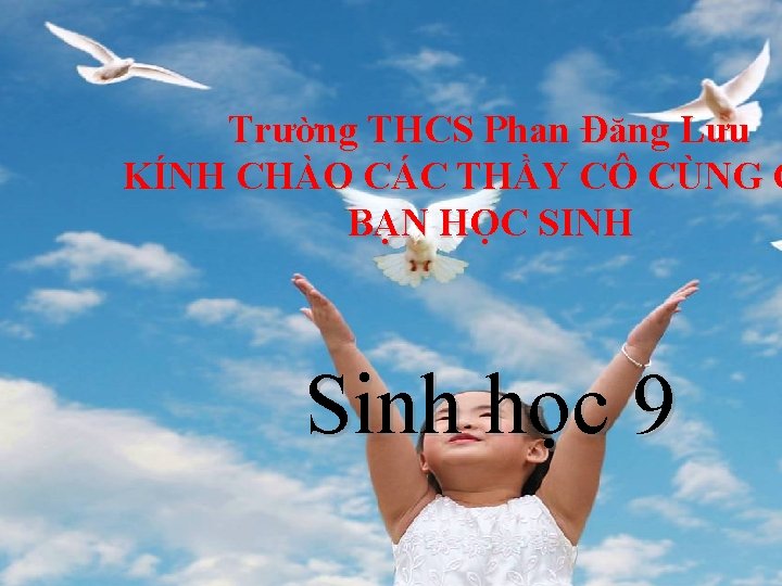 Trường THCS Phan Đăng Lưu KÍNH CHÀO CÁC THẦY CÔ CÙNG C BẠN HỌC