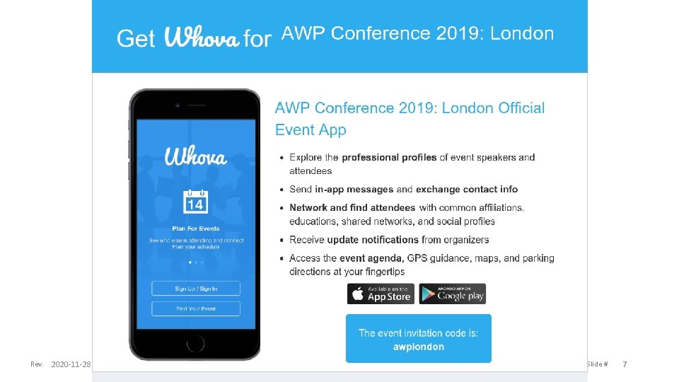 Rev. 2020 -11 -28 Slide # 7 