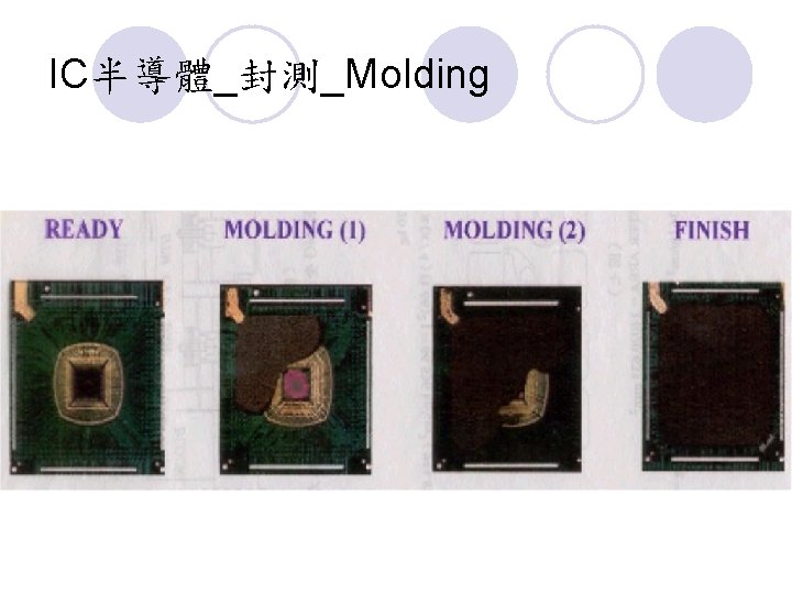 IC半導體_封測_Molding 