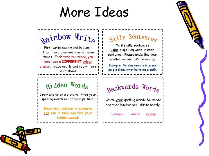 More Ideas More Ideas