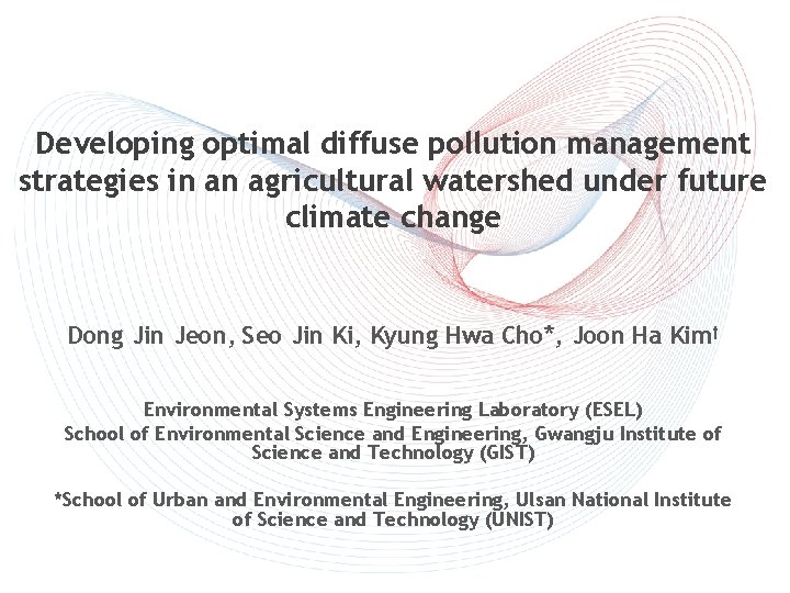 Developing optimal diffuse pollution management strategies in an agricultural watershed under future climate change