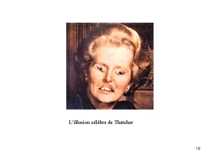 L’illusion célèbre de Thatcher 18 