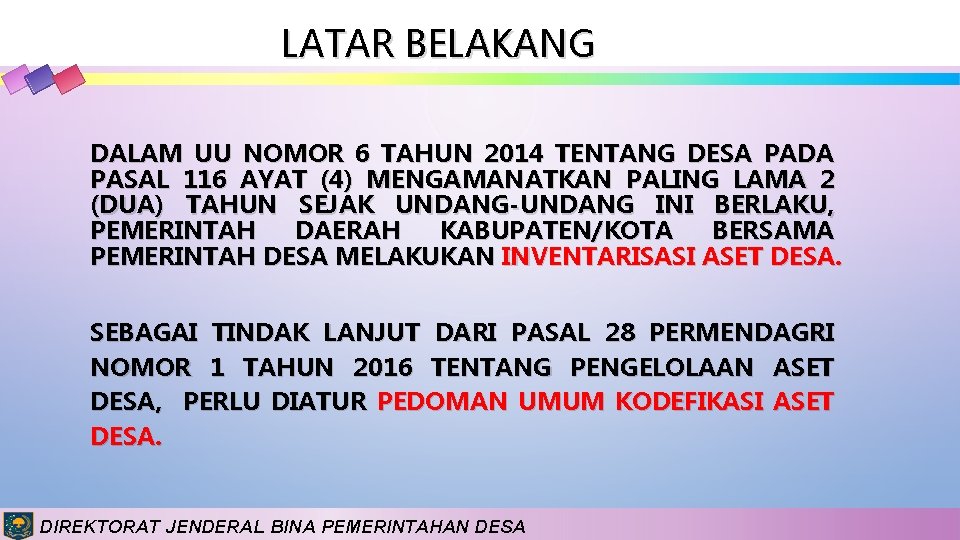 Penatausahaan Dan Pemanfaatan Aset Desa Dalam Meningkatkan Padesa