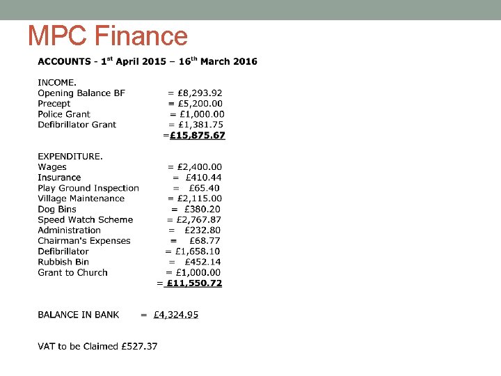 MPC Finance 