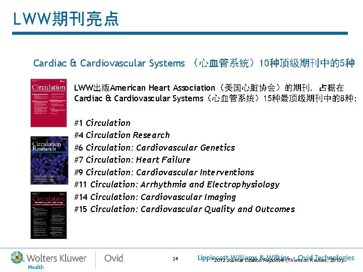 LWW期刊亮点 Cardiac & Cardiovascular Systems (心血管系统)10种顶级期刊中的5种 LWW出版American Heart Association(美国心脏协会)的期刊, 占据在 Cardiac & Cardiovascular Systems(心血管系统)15种最顶级期刊中的8种: LWW期刊亮点 Cardiac & Cardiovascular Systems (心血管系统)10种顶级期刊中的5种 LWW出版American Heart Association(美国心脏协会)的期刊, 占据在 Cardiac & Cardiovascular Systems(心血管系统)15种最顶级期刊中的8种: