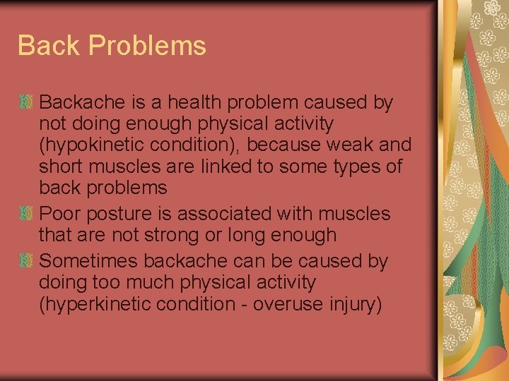 Back Problems Screening Prevention Tips Backache Each year