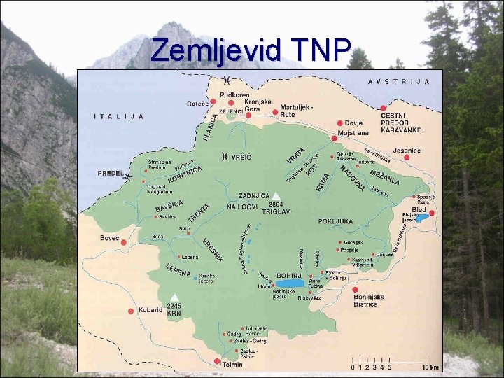 Zemljevid TNP 