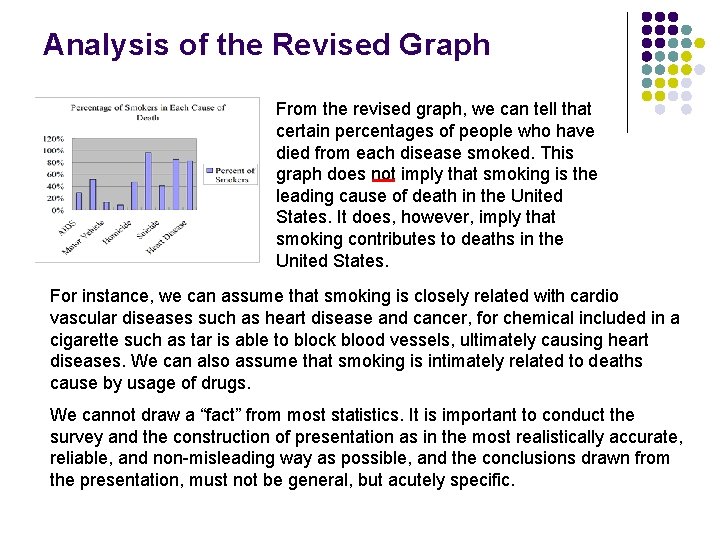 Analysis of the Revised Graph From the revised graph, we can tell that certain