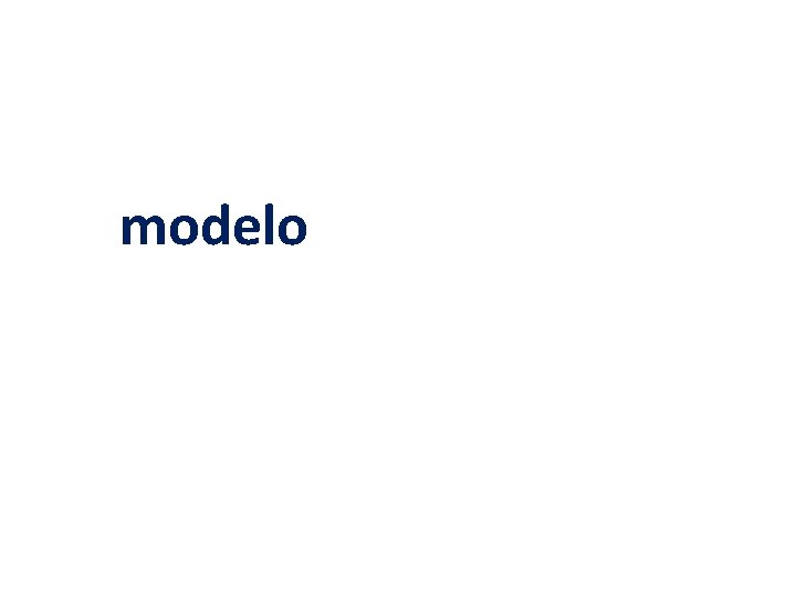 modelo 