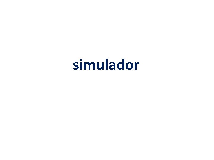 simulador 