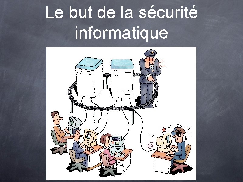 Le but de la sécurité informatique 