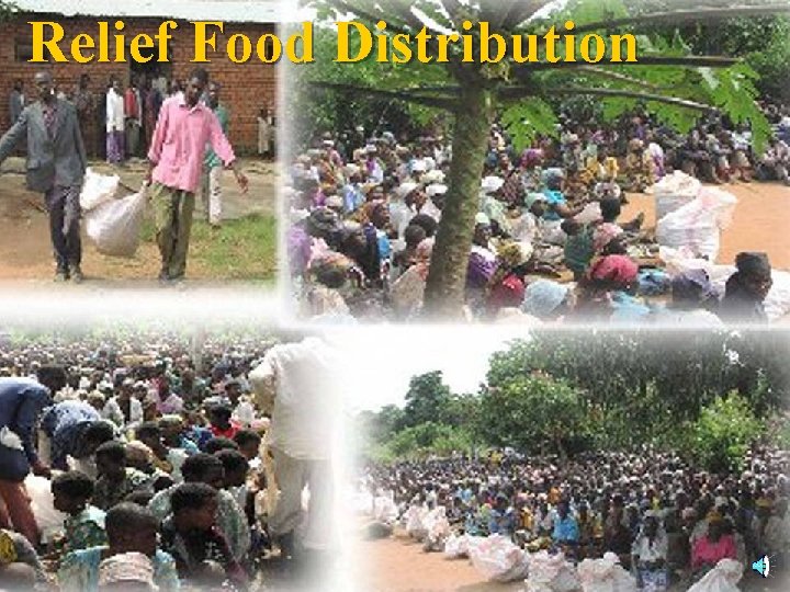 Relief Food Distribution 