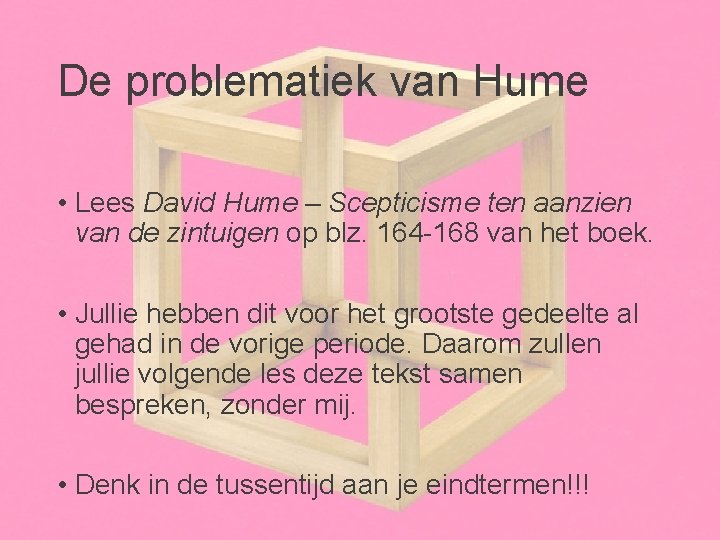 De problematiek van Hume • Lees David Hume – Scepticisme ten aanzien van de